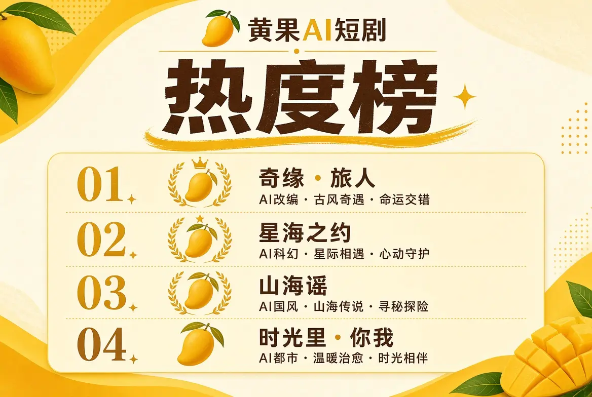 热度榜栏目画面